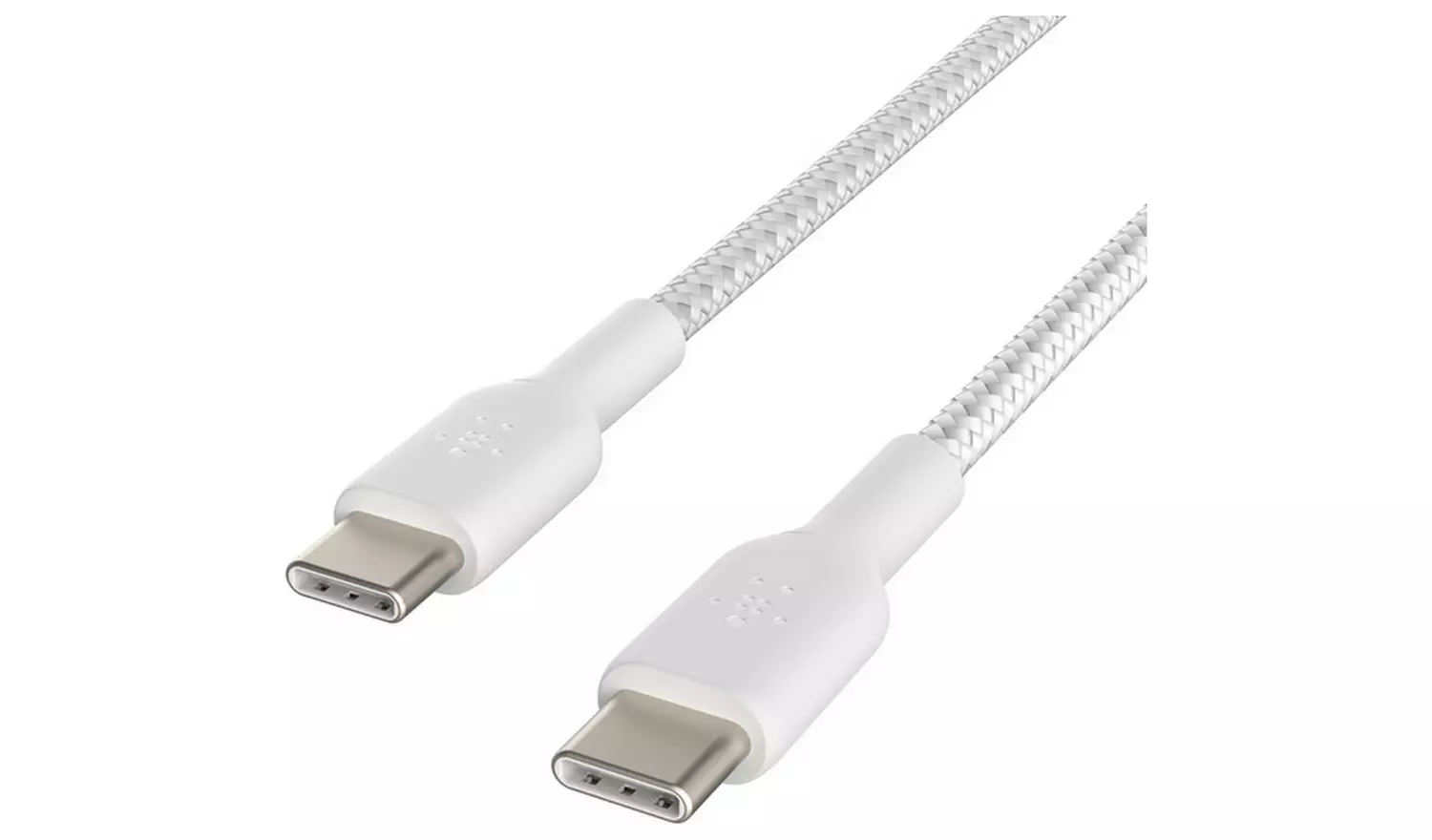 Belkin Braided USB-C to USB-C 1m Cable - White