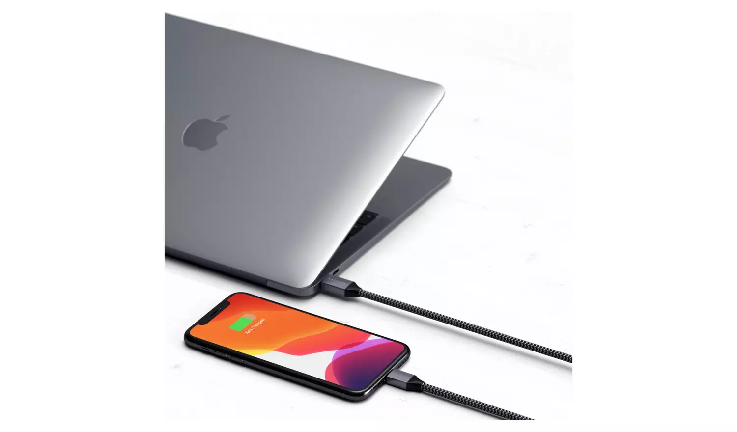 SATECHI USB C to USB C 2m Cable - Black