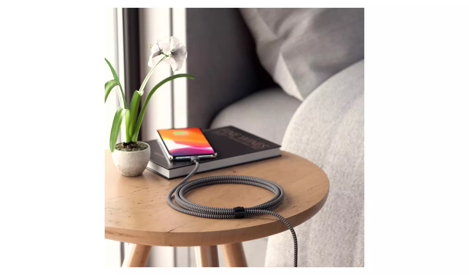 SATECHI USB C to USB C 2m Cable - Black