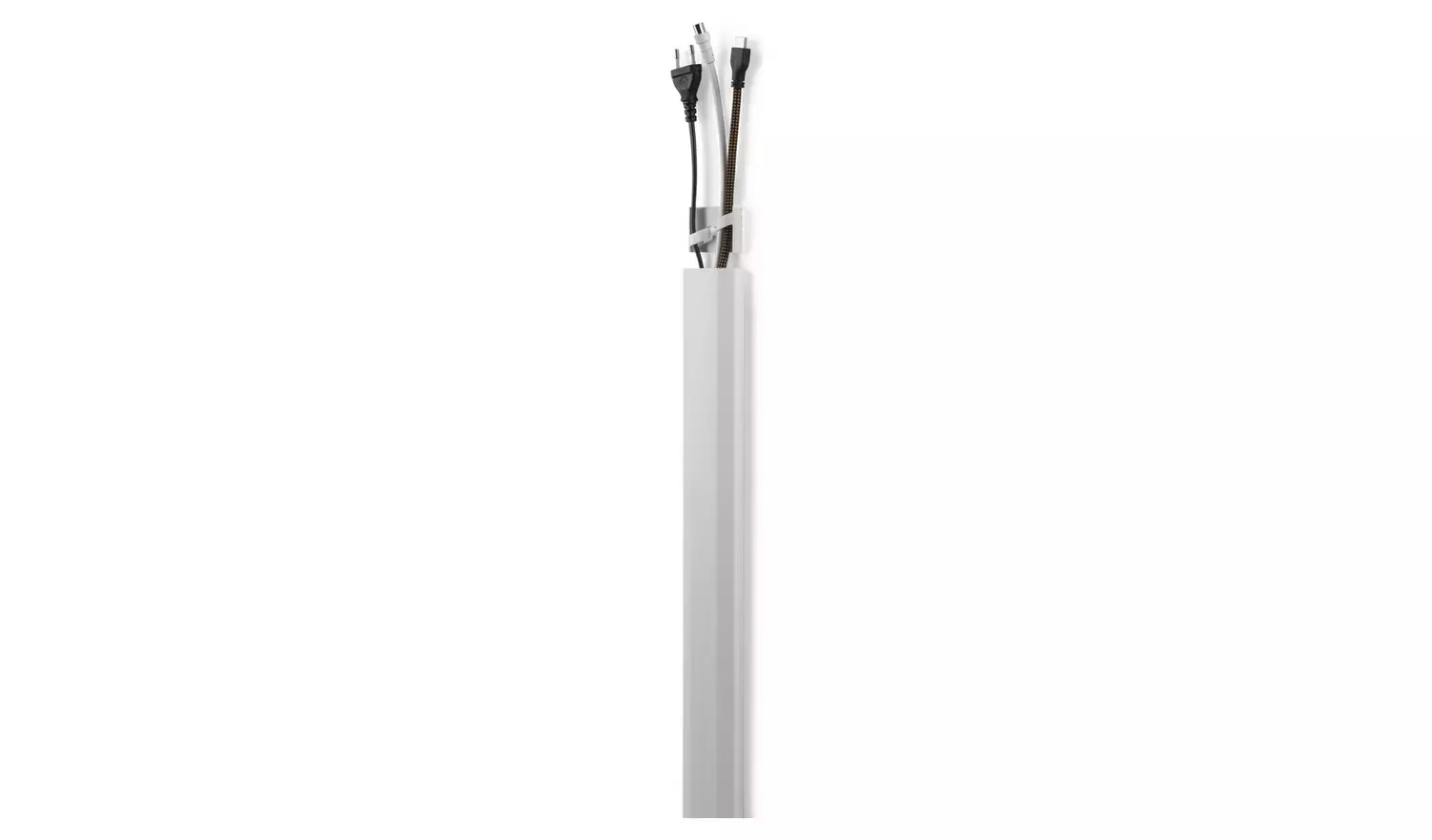 One For All WM5031 1.1m Plastic Cable Cover - White