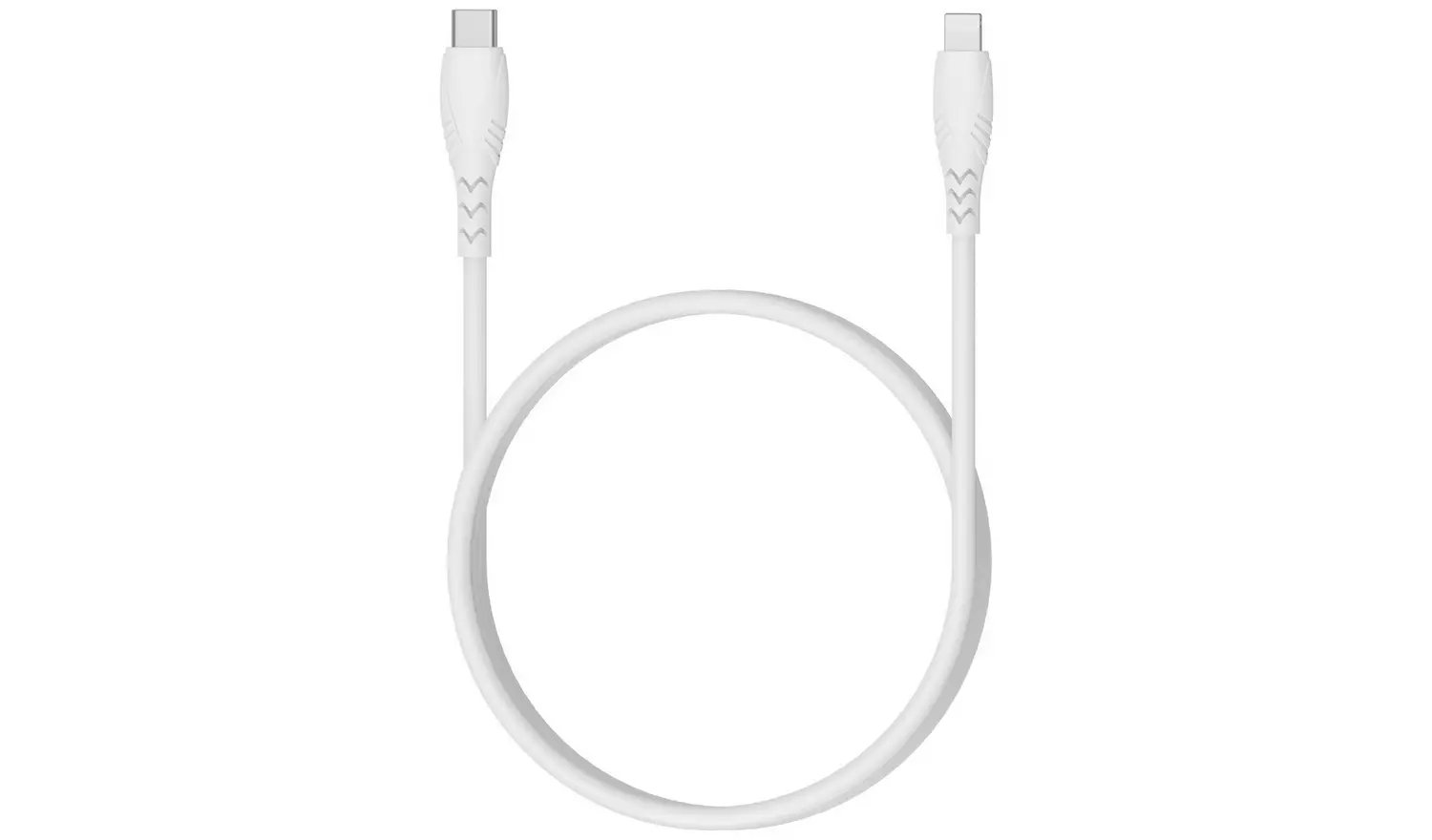 USB Type C to Lightning 1m Cable - White