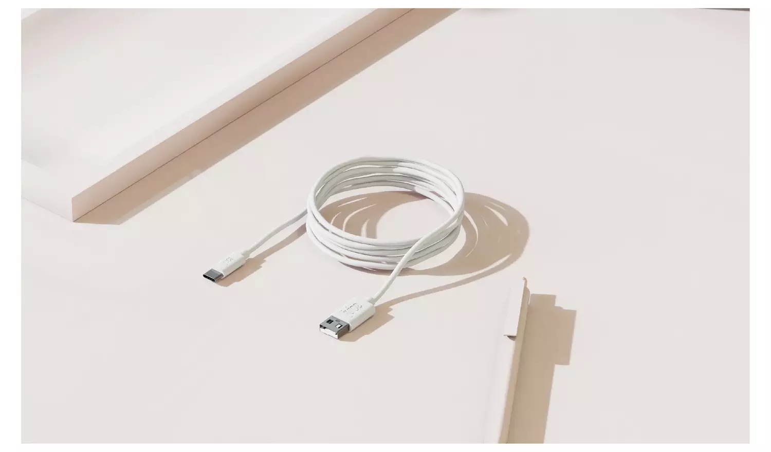Juice USB to USB Type-C 2m Charging Cable - White