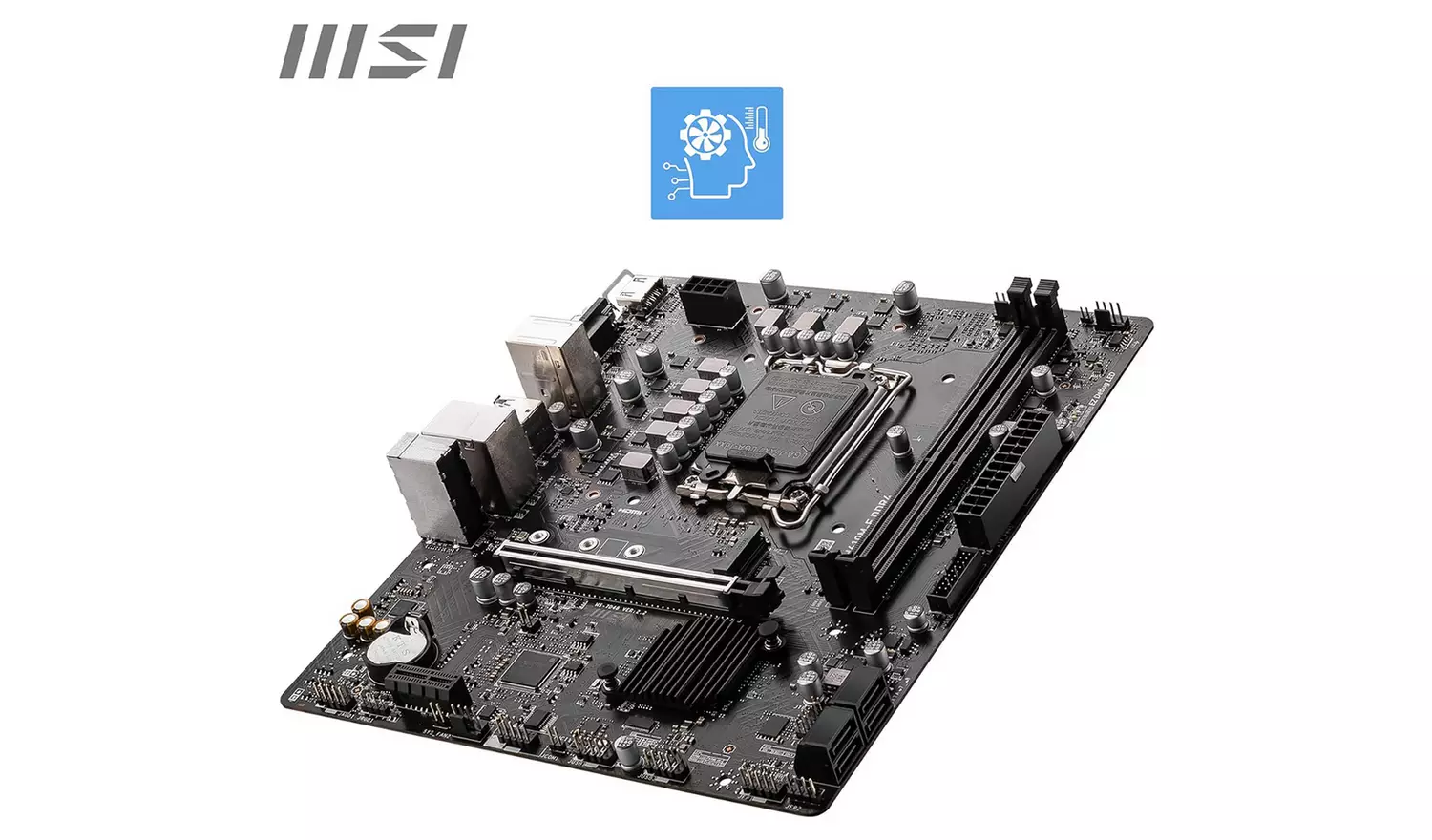 MSI Micro ATX Pro H610M-E DDR4 Motherboard