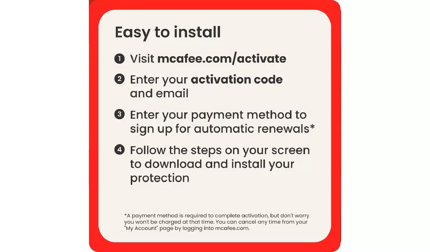 Microsoft 365 Family 6 People & McAfee 1 Year, 5 Device