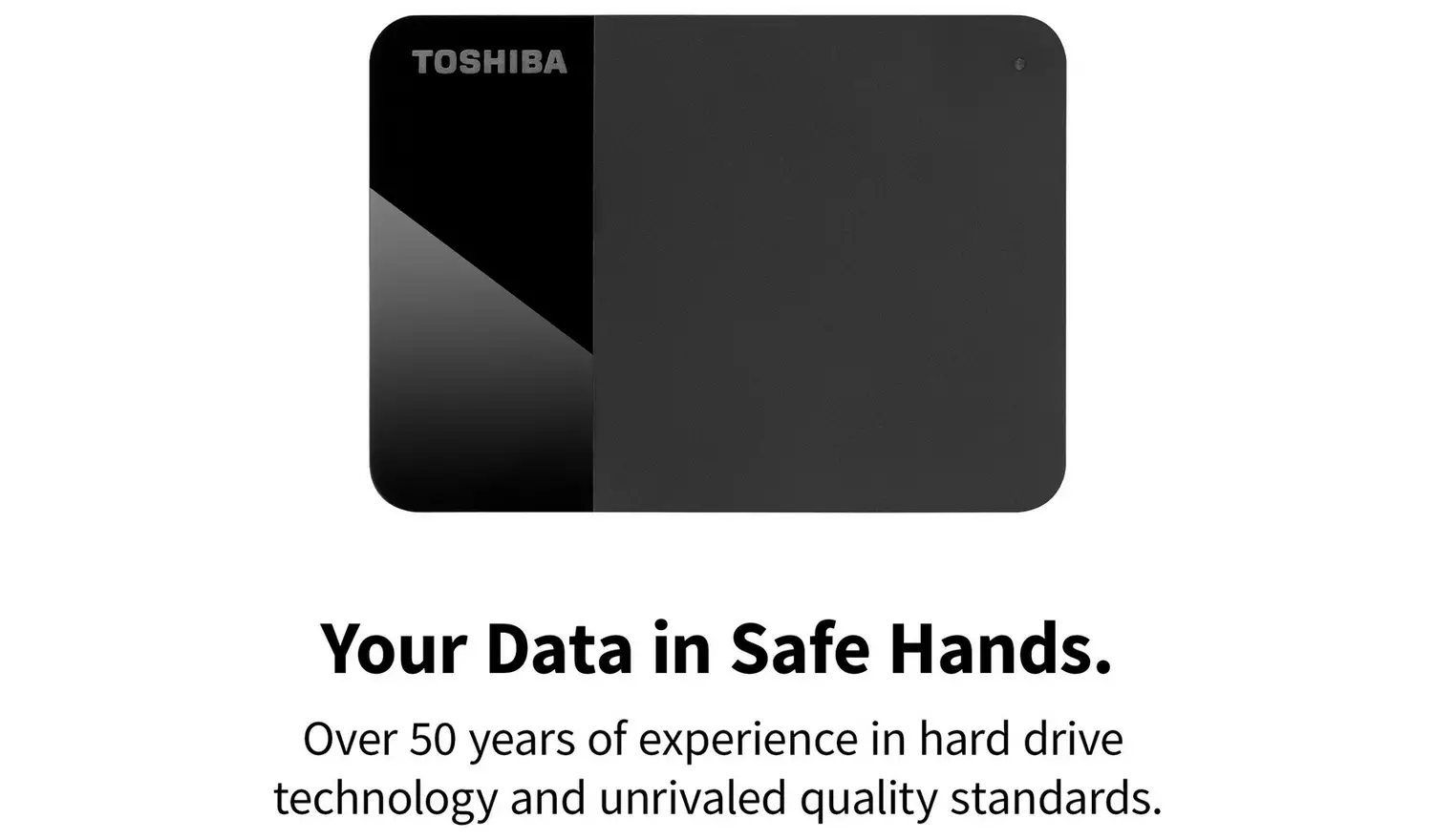 Toshiba Canvio Ready 2TB Portable Hard Drive - Black