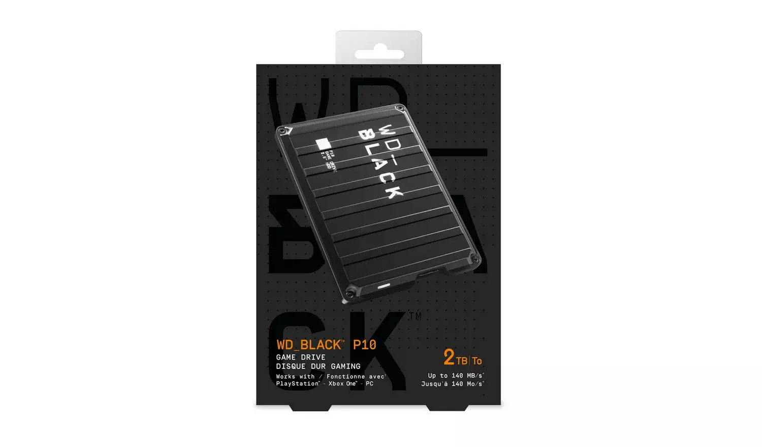 WD_BLACKP10 2TB External Gaming Hard Drive