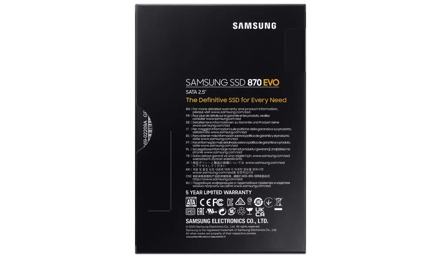 Samsung 870 EVO 2TB Internal SSD