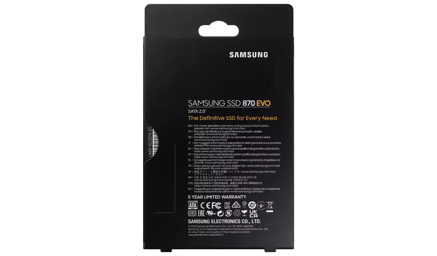 Samsung 870 EVO 2TB Internal SSD