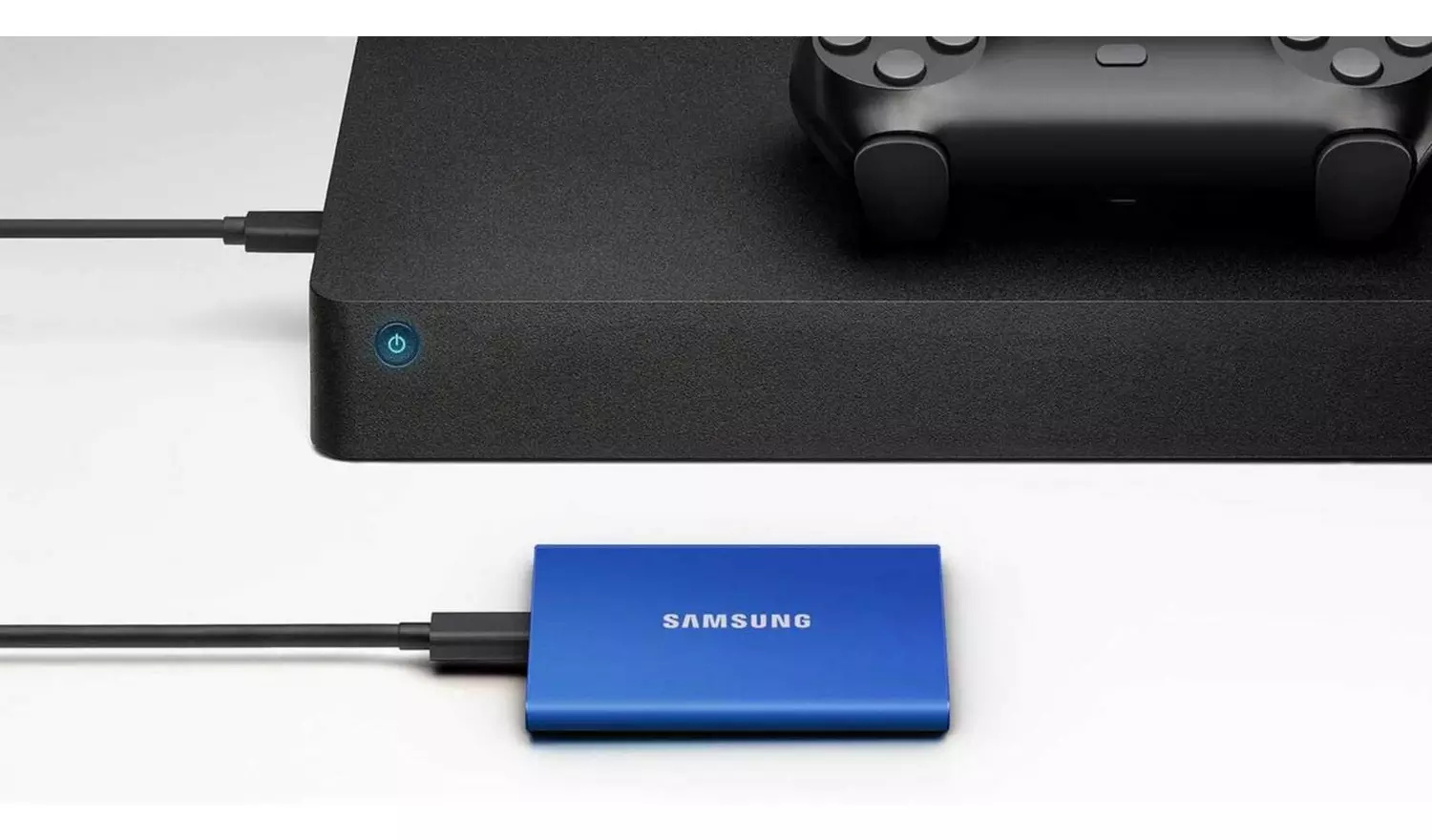 Samsung T7 USB 3.2 Gen 2 1TB Portable SSD