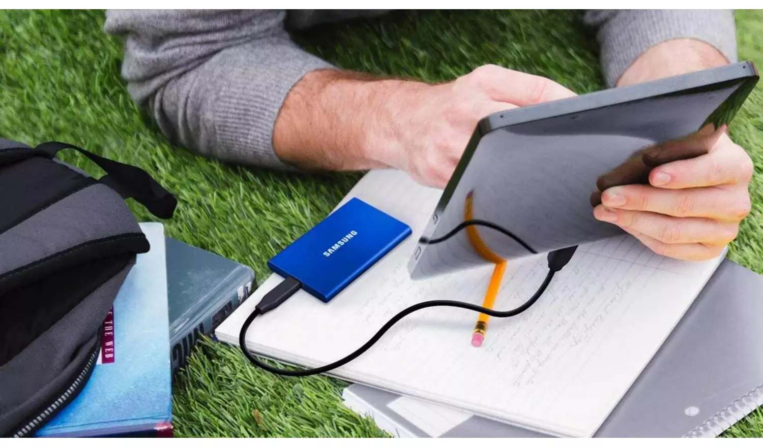 Samsung T7 USB 3.2 Gen 2 1TB Portable SSD