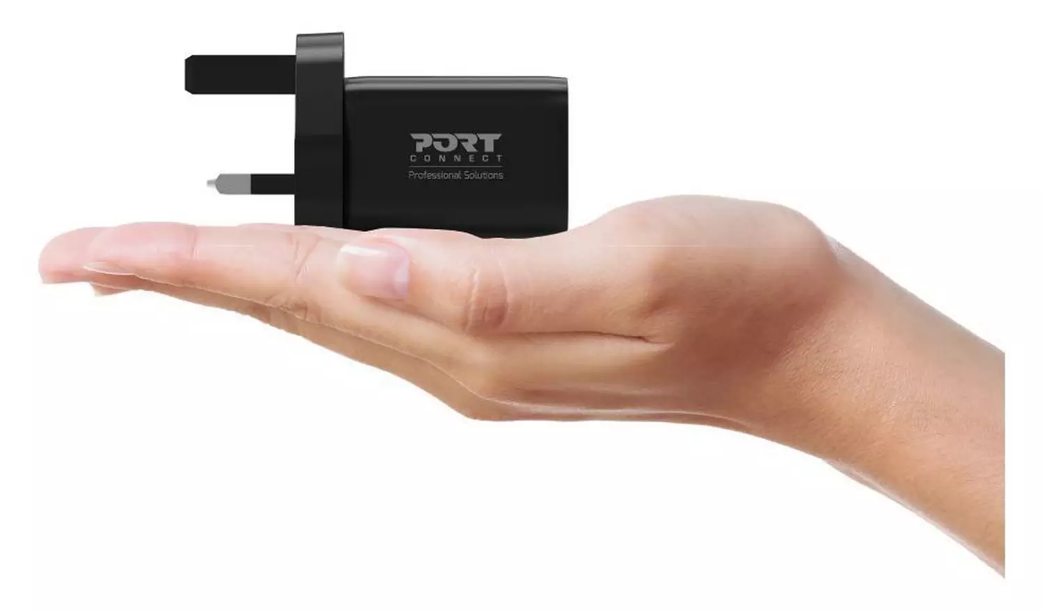 Port Connect 45W GaN Type C UK Power Supply