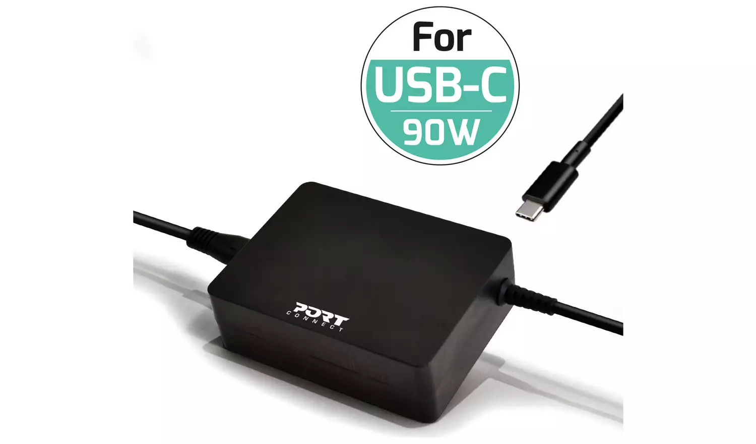 Port Connect Type C 90W Power Supply