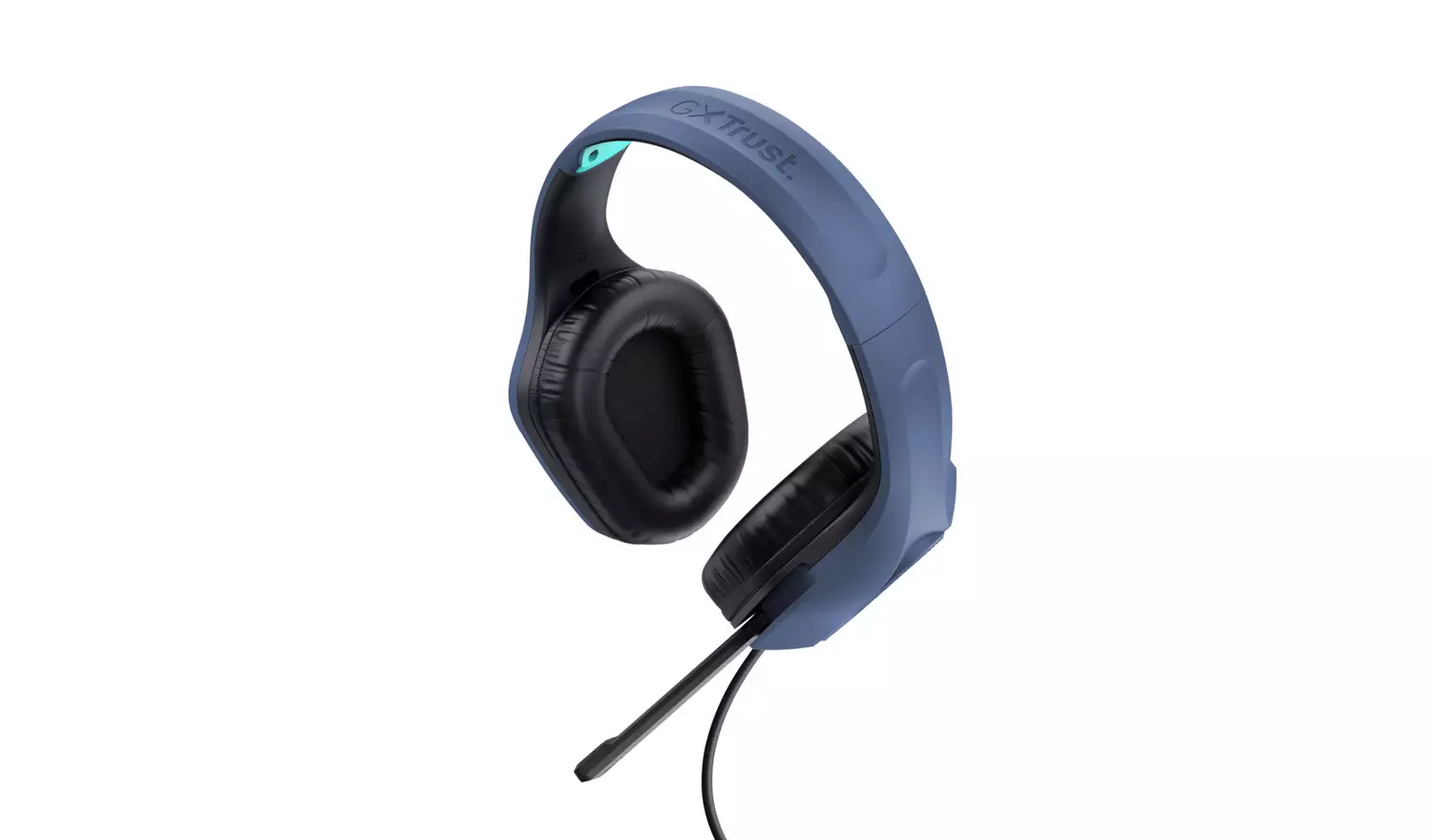 Trust GXT4158 Zirox PC, Laptop, Consoles Headset - Blue