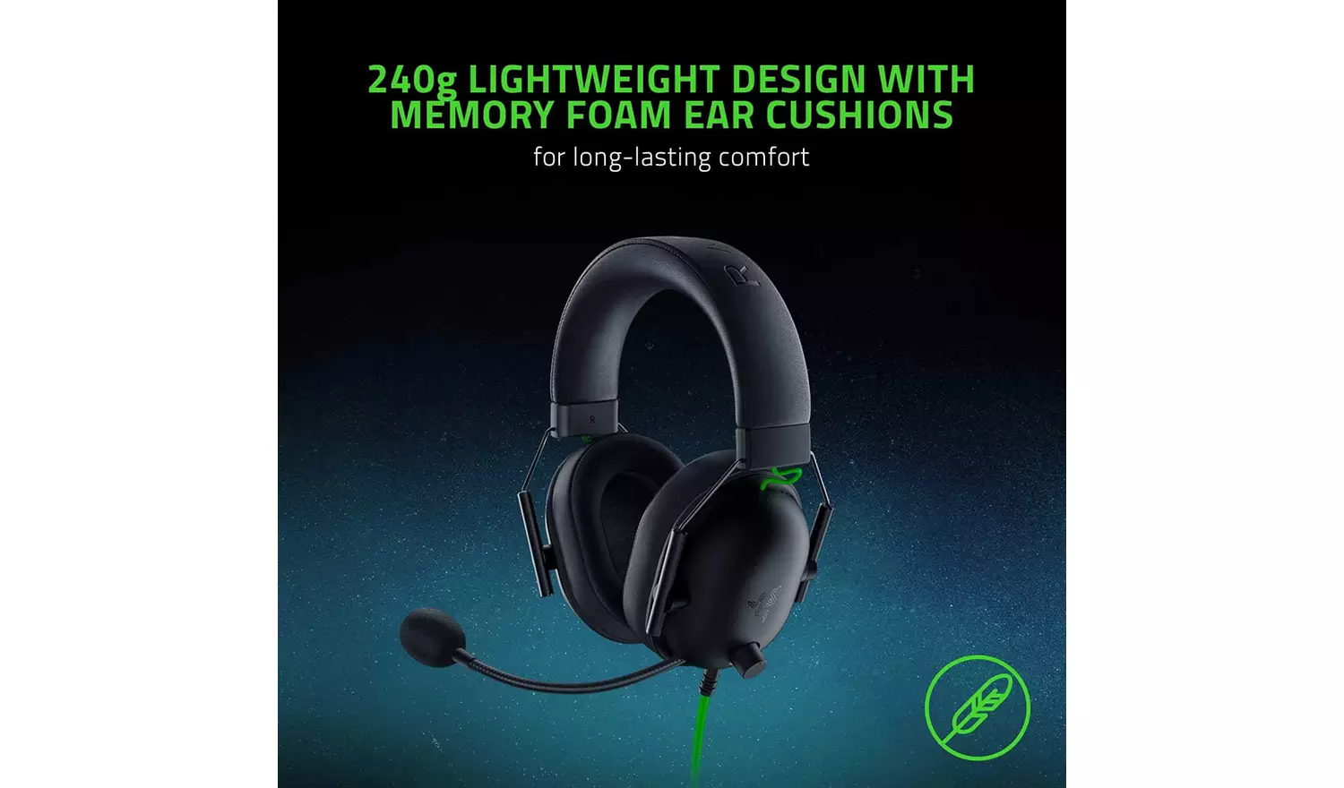 Razer BlackShark V2 PC USB Headset - Black