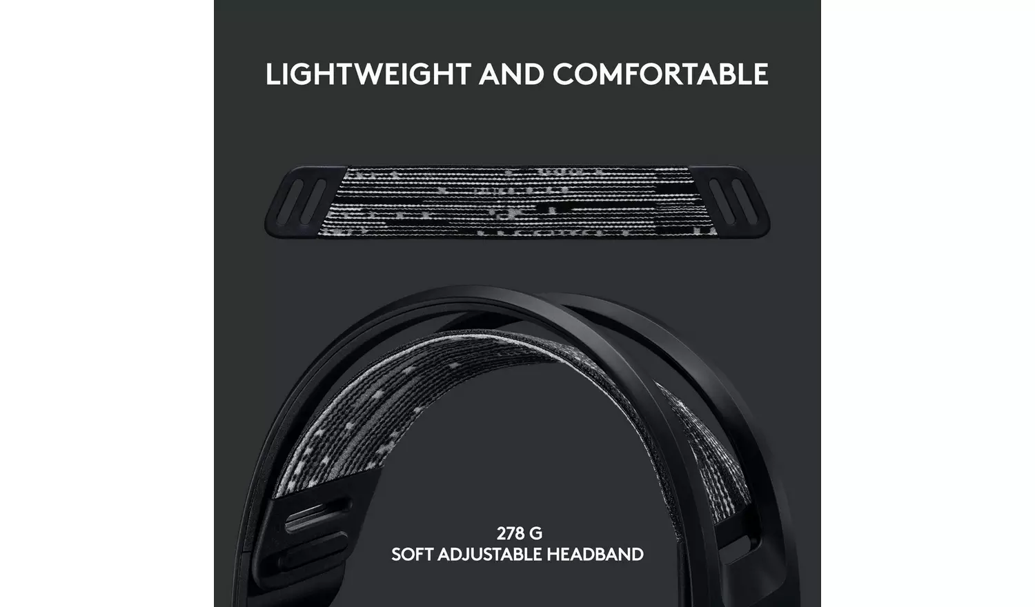 Logitech G733 Gaming Headset - Black