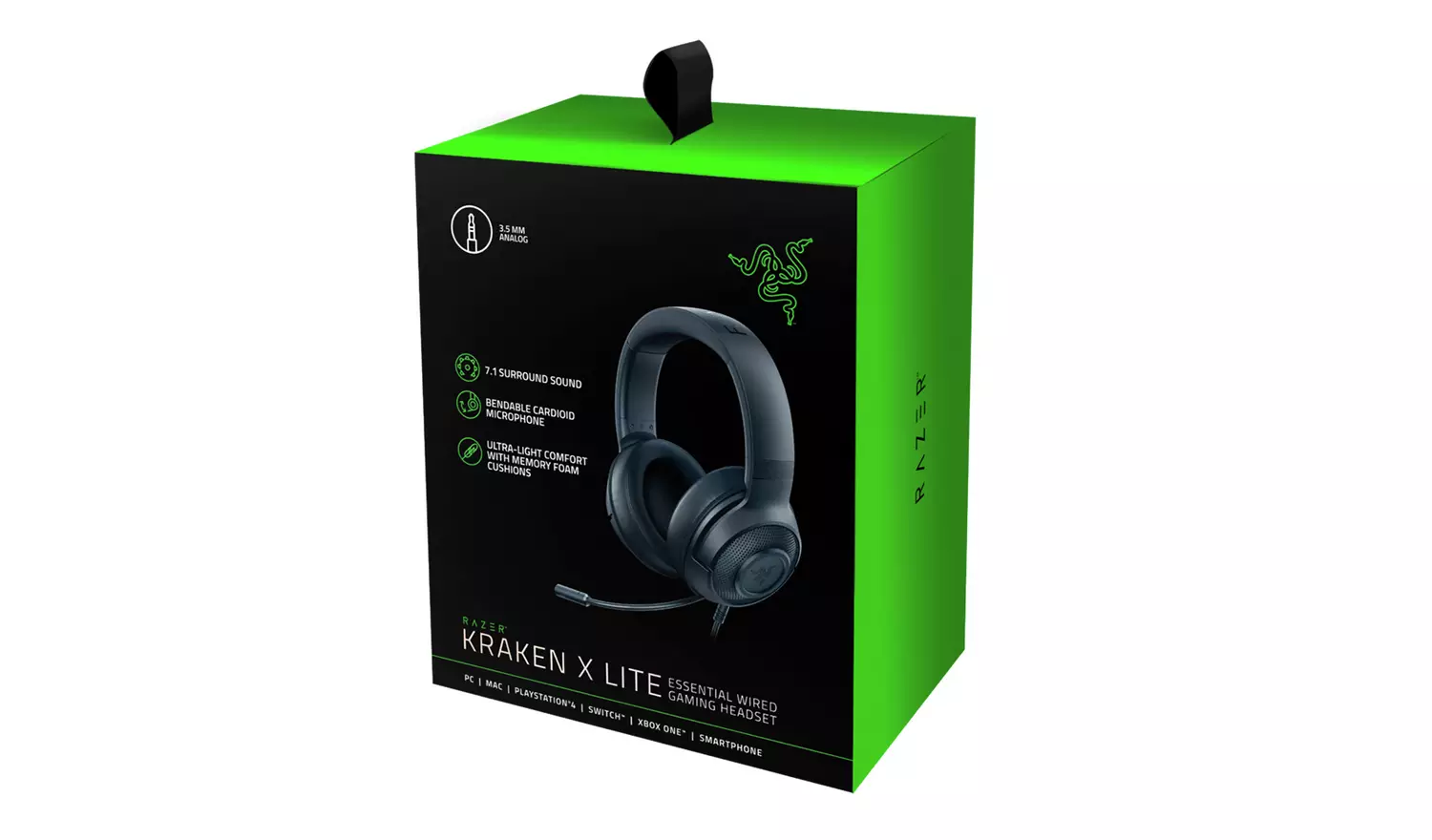 Razer Kraken X Lite Gaming Headset - Black