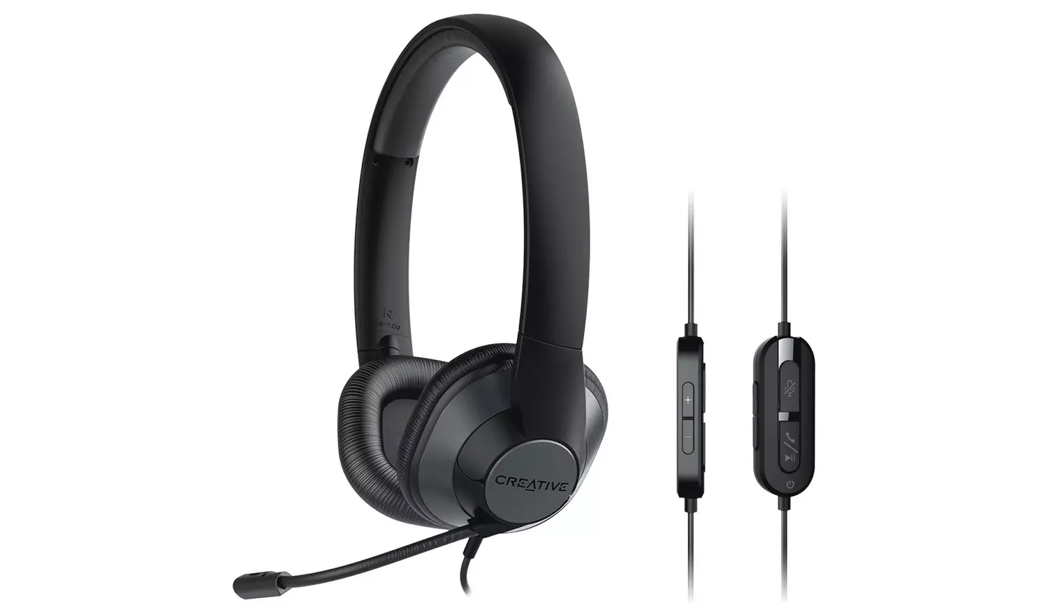 Creative HS-720 V2 USB Laptop and PC Headset - Black