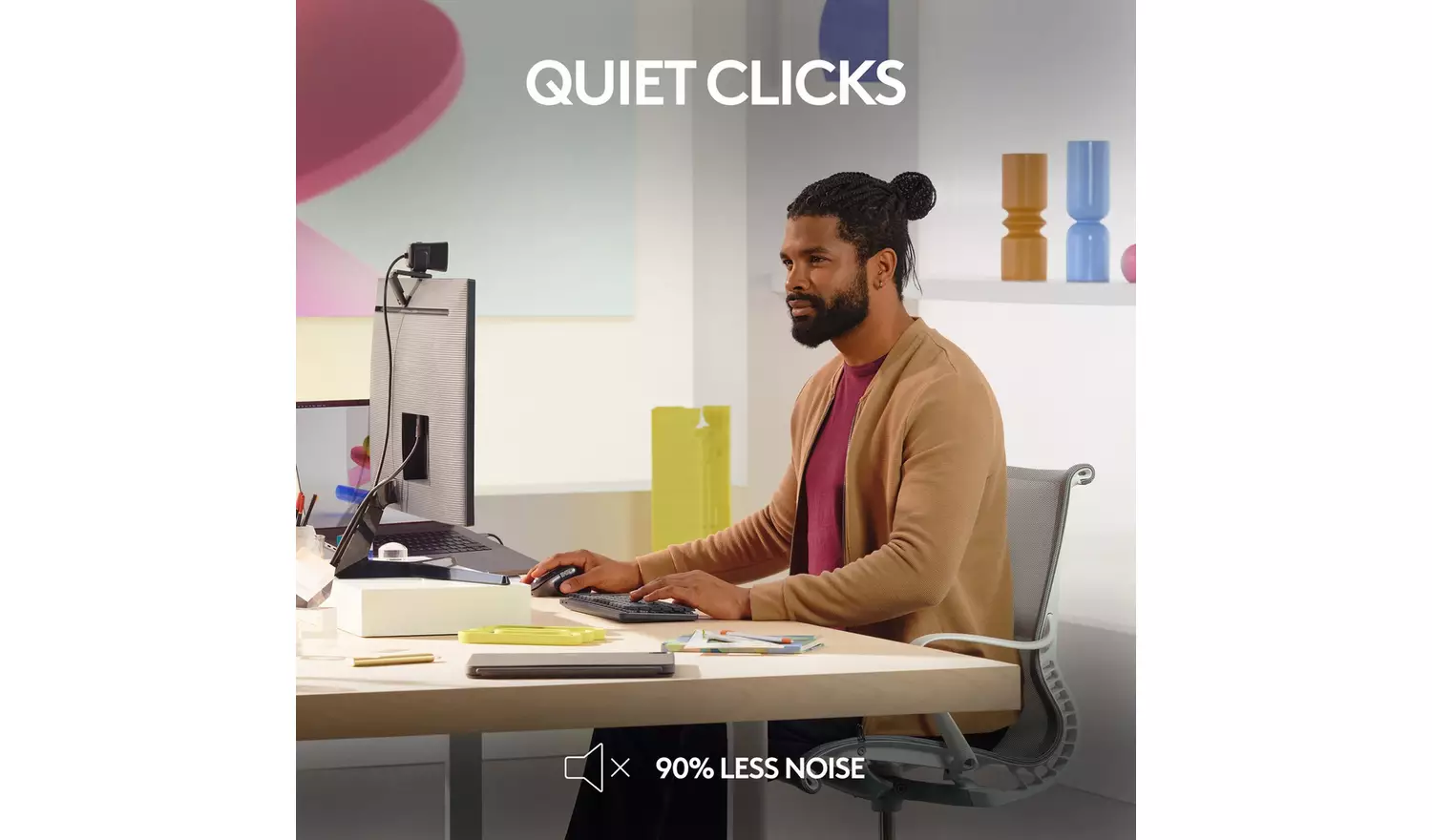 Logitech MX Master 3S Wireless Mac Mouse - Black