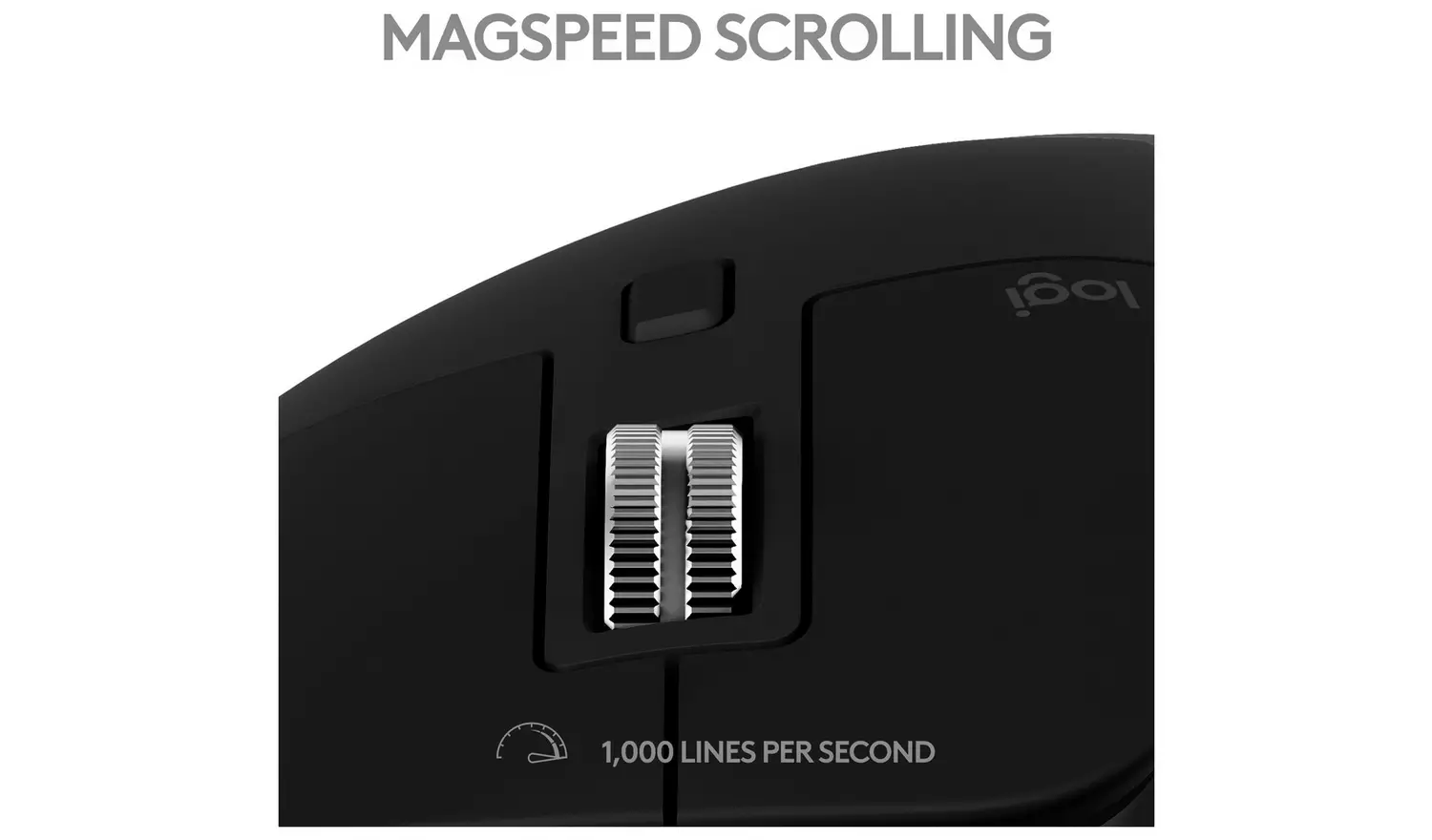 Logitech MX Master 3S Wireless Mac Mouse - Black