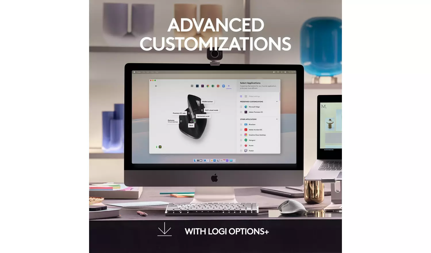 Logitech MX Master 3S Wireless Mac Mouse - Black