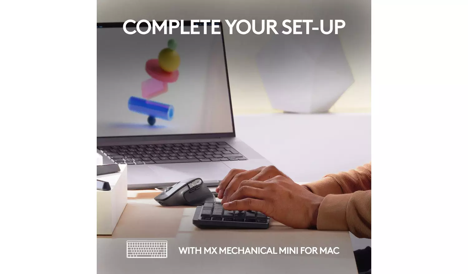 Logitech MX Master 3S Wireless Mac Mouse - Black