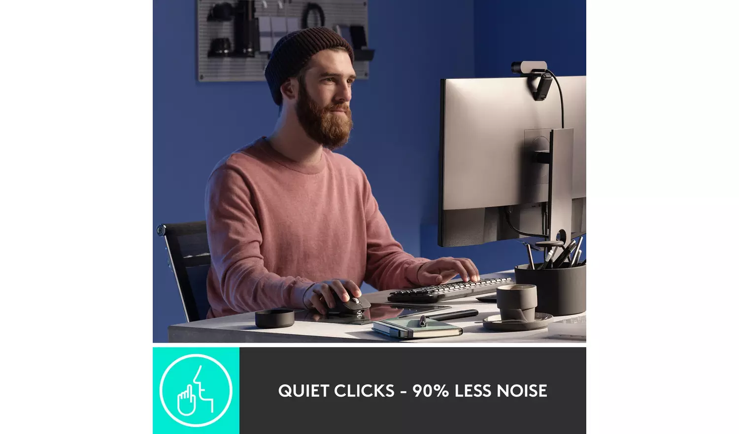 Logitech MX Master 3S Wireless Mouse - Black