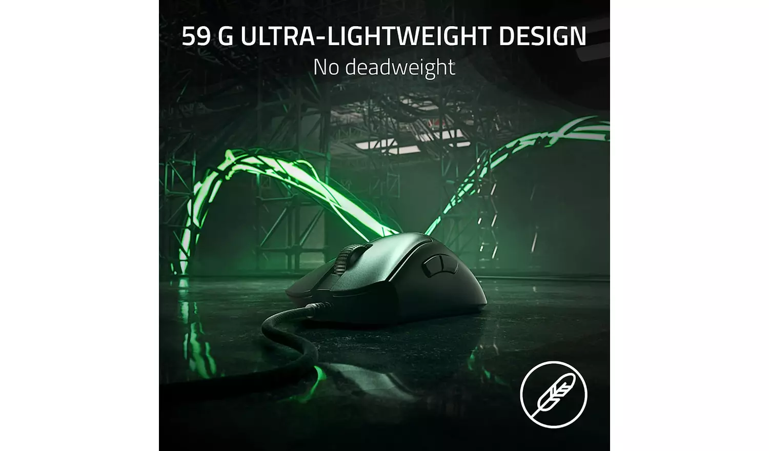 Razer DeathAdder V3 Wired Gaming Mouse - Black