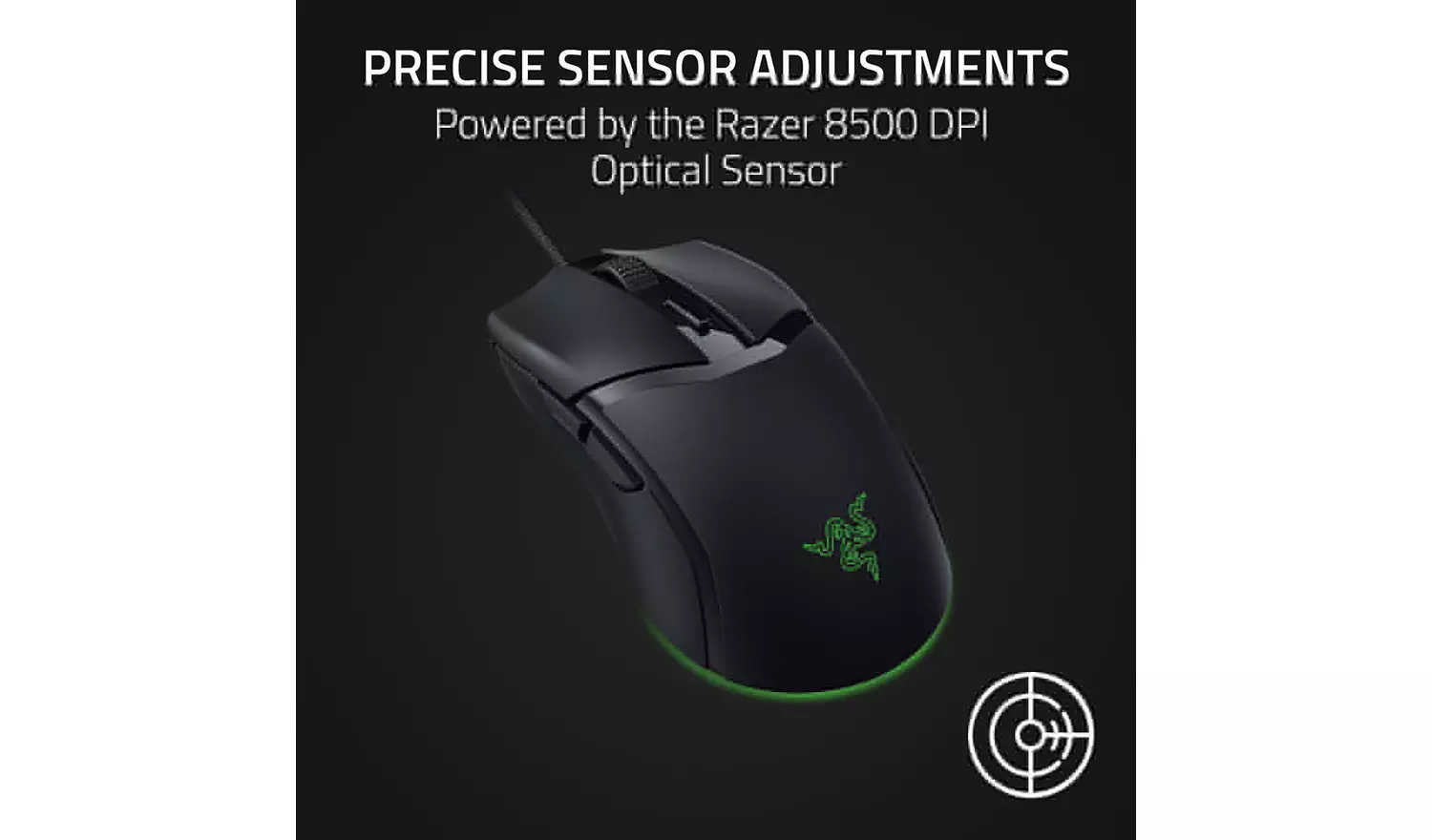 Razer Cobra Wired Gaming Mouse - Black