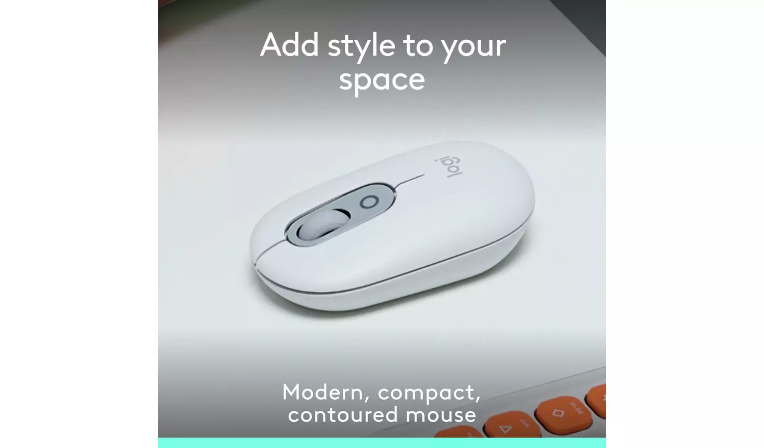 Logitech POP Wireless Mouse - Off White