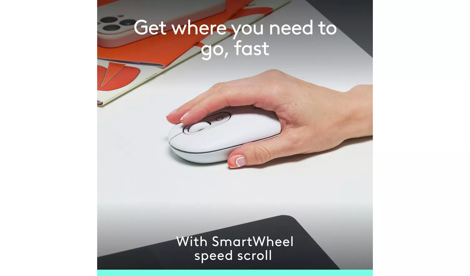 Logitech POP Wireless Mouse - Off White