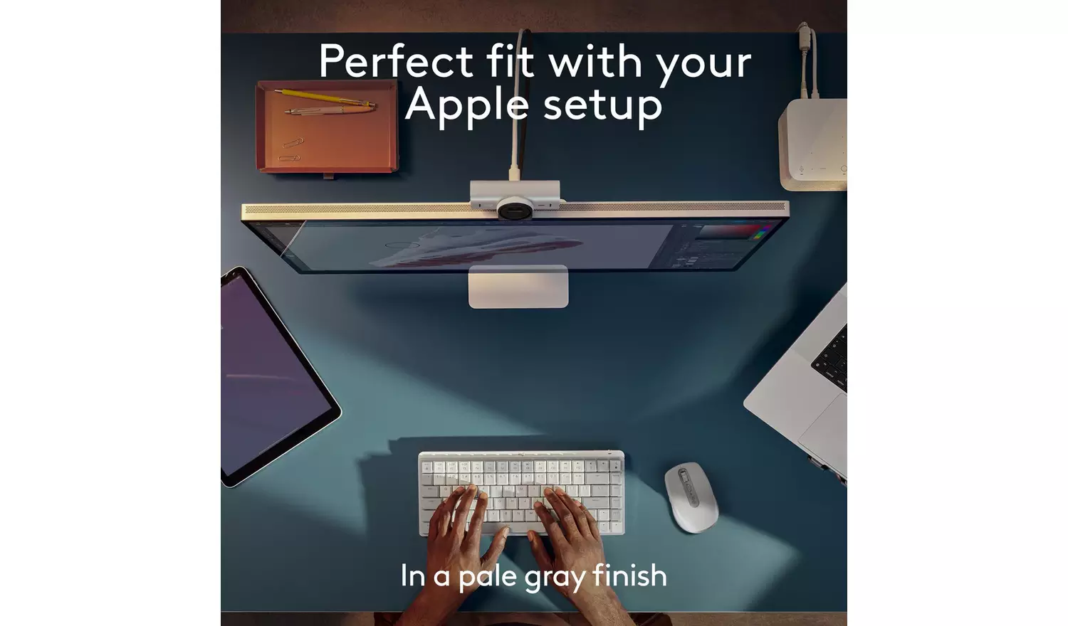 Logitech MX Anywhere 3S Mac Wireless Mouse - Pale Grey