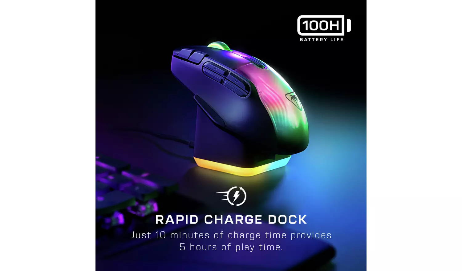 Turtle Beach Kone XP Air Wireless Gaming Mouse - Black