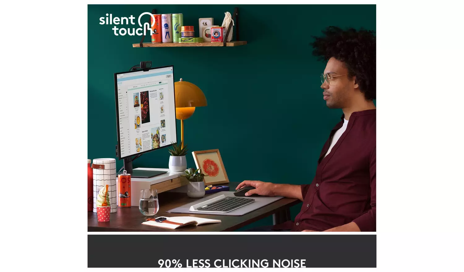 Logitech M650 Wireless Mouse - Black