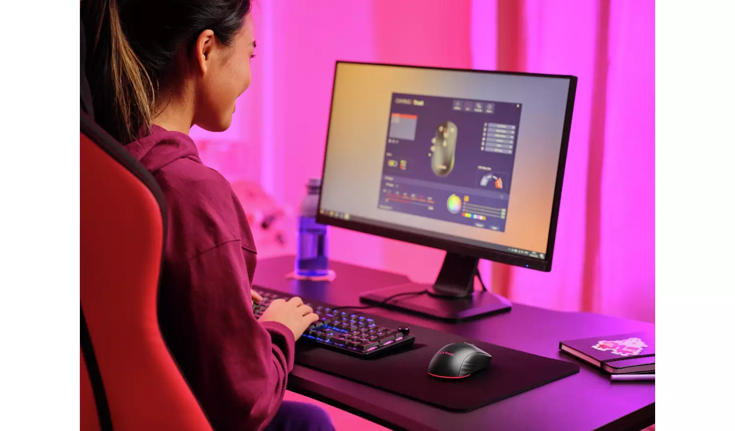 Trust GXT926 Redex II Wireless Mouse - Black