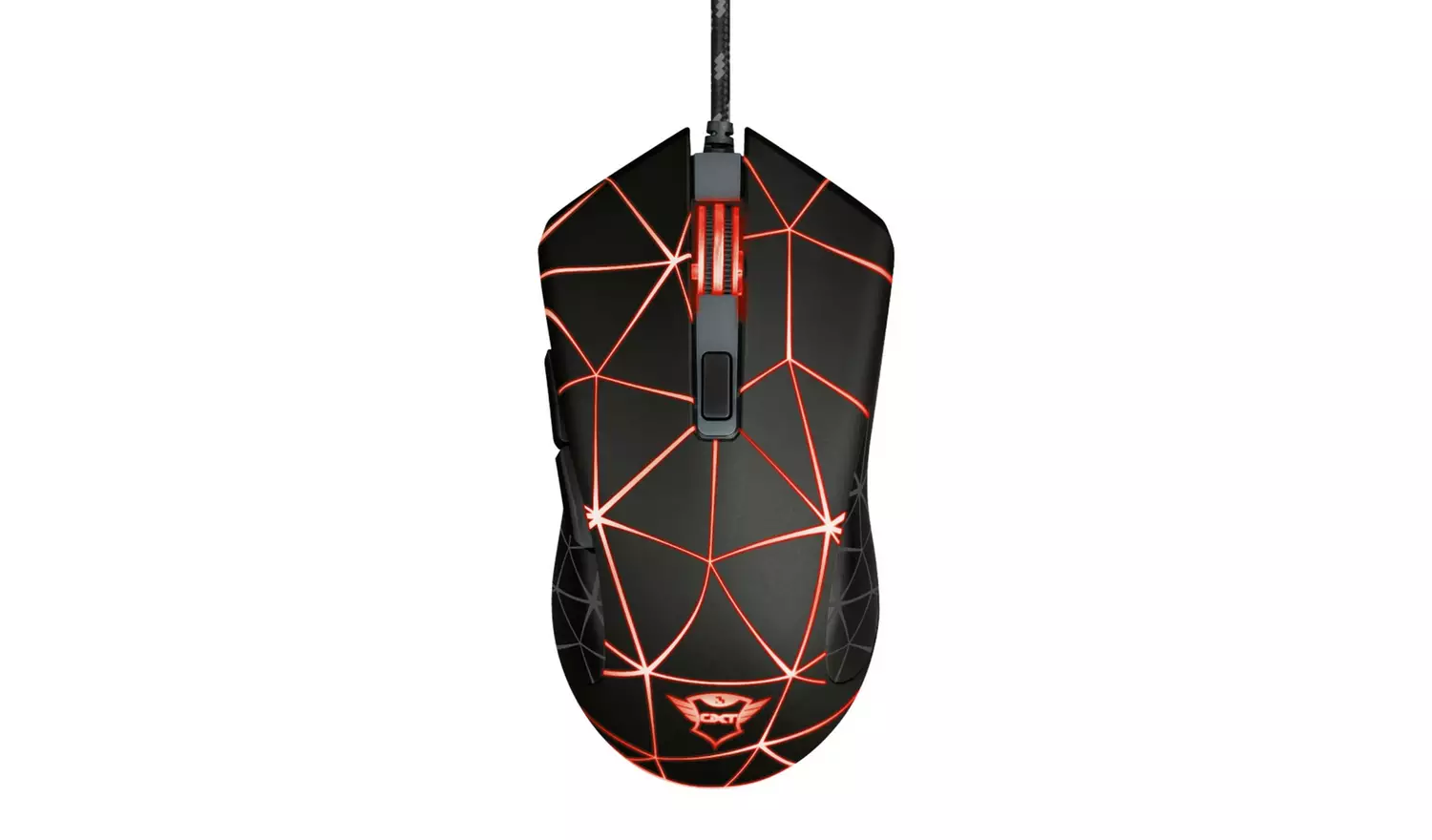 TRUST GXT 133 Locx Wired Gaming Mouse - Black