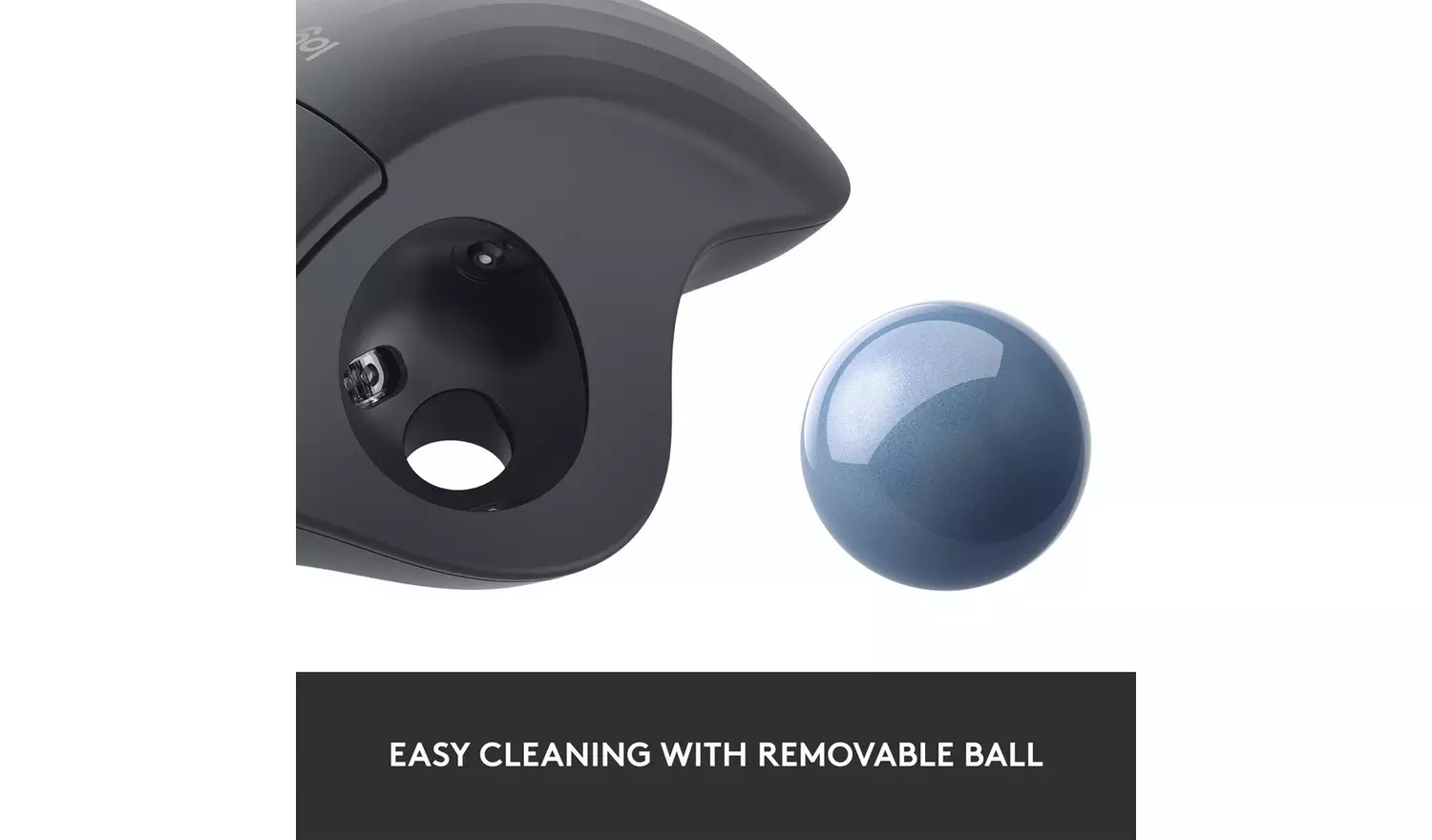 Logitech ERGO M575 Wireless Mouse - Grey