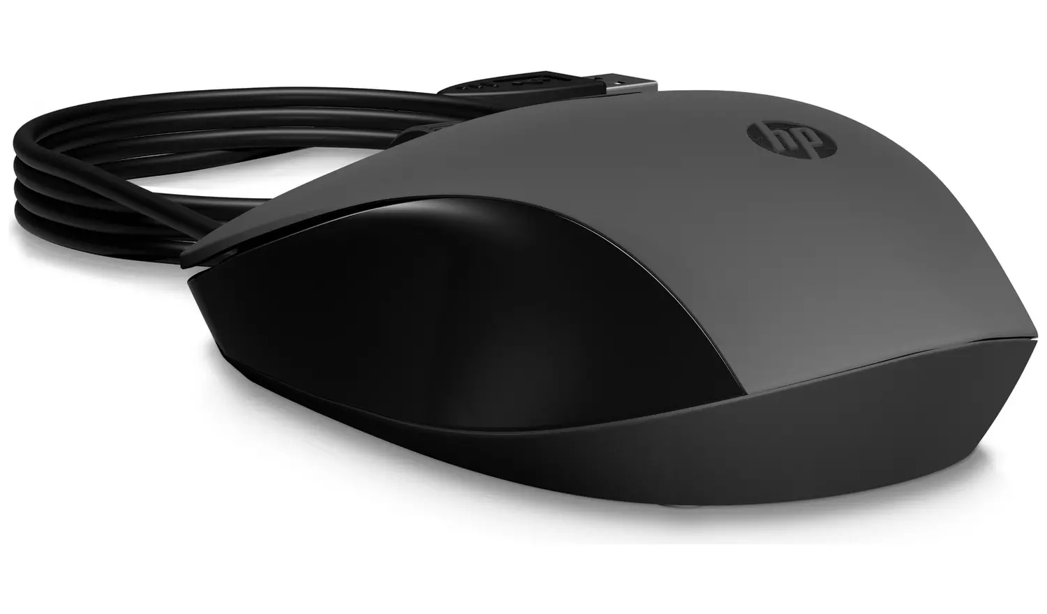 HP 150 Wired Mouse - Black