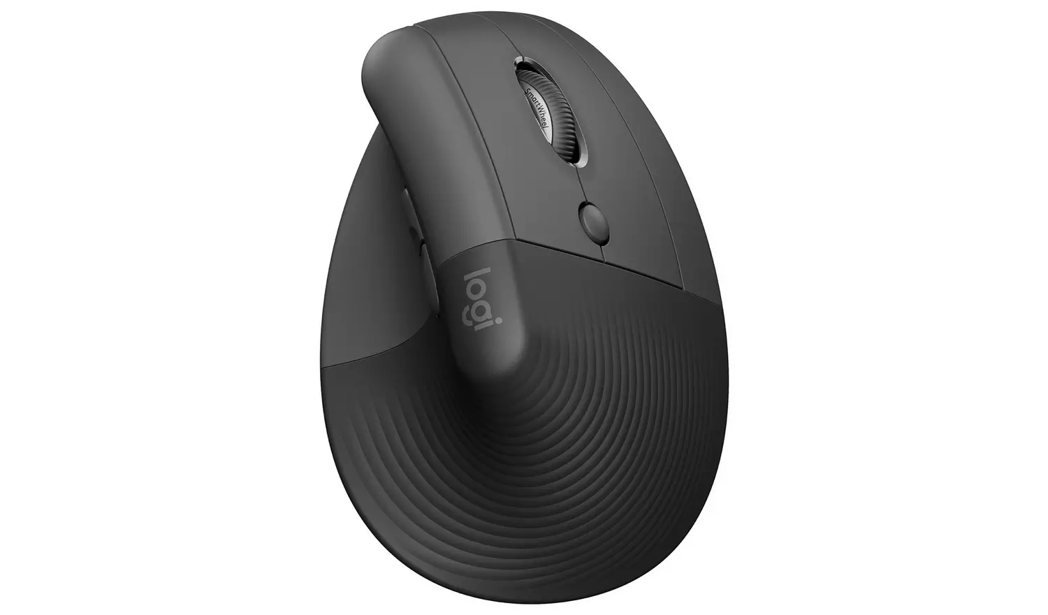 Logitech Lift Vertical Ergonomic Wireless Mouse - Black
