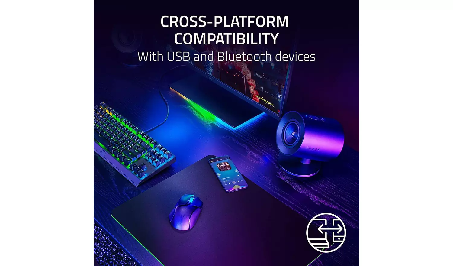 Razer Nommo V2 X PC Speaker Set - Black