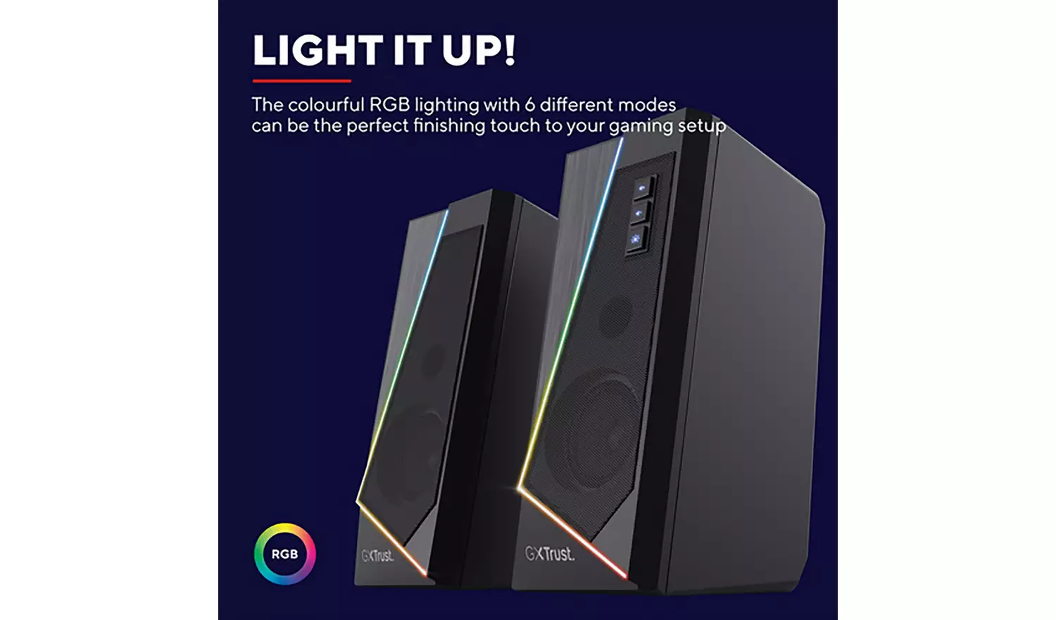 Trust Zoxa GXT609 PC Speaker Set - Black