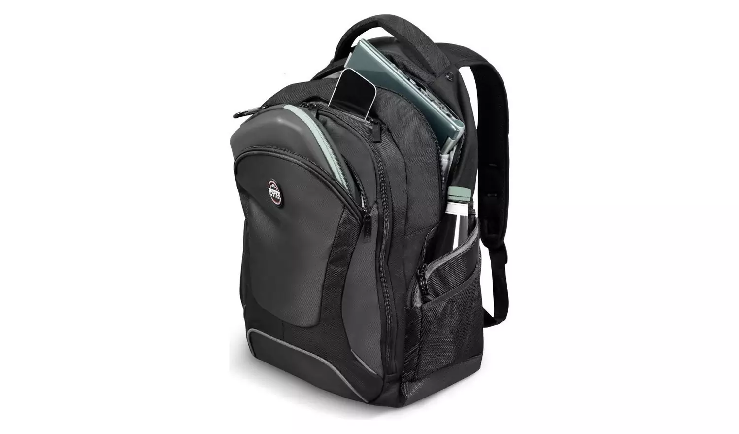Port Designs Courchevel 15.6 Inch Laptop Backpack - Black