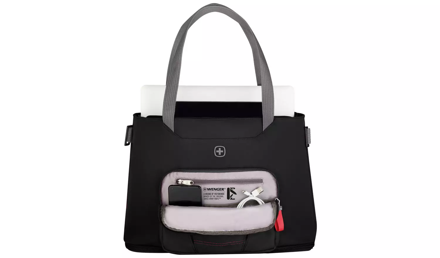 Wenger Motion Deluxe 15.6 Inch Tote Laptop Bag - Black