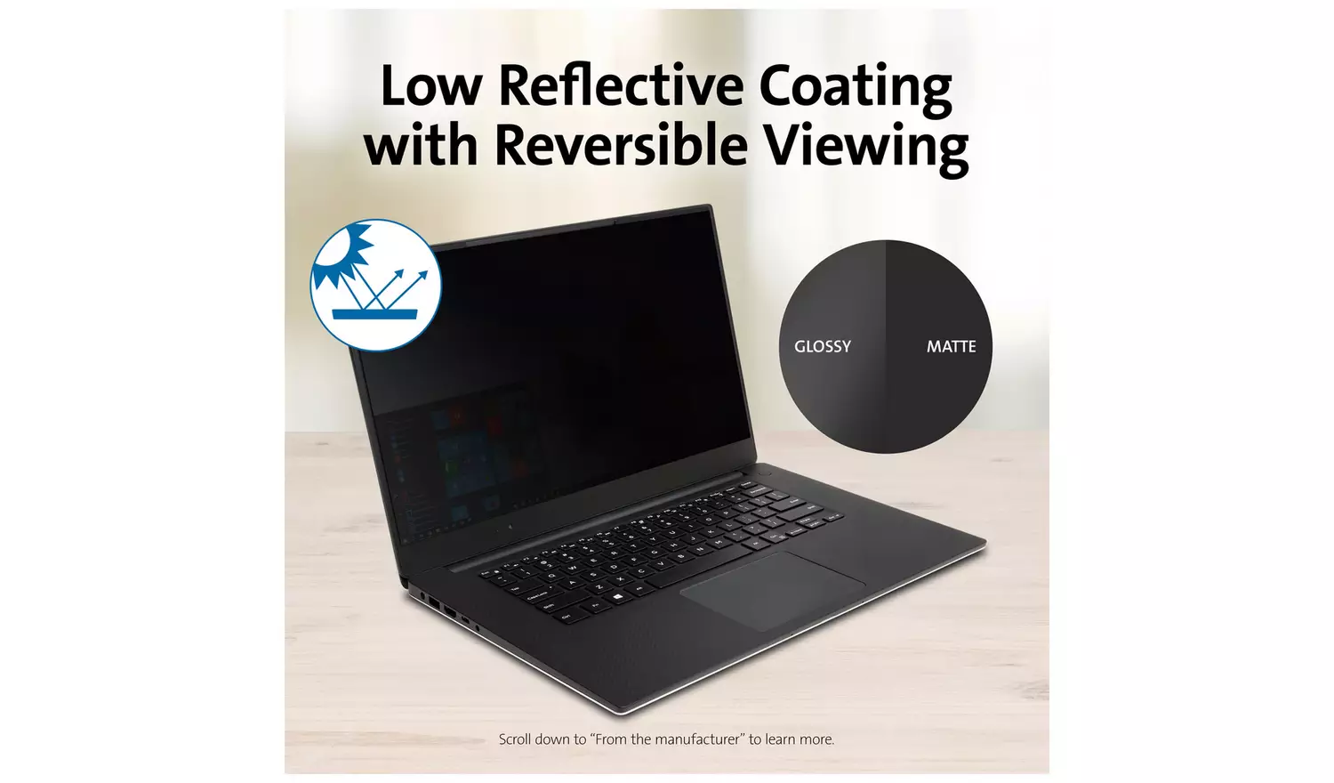 Kensington MagPro Magnetic Privacy Laptop Sreen Filter