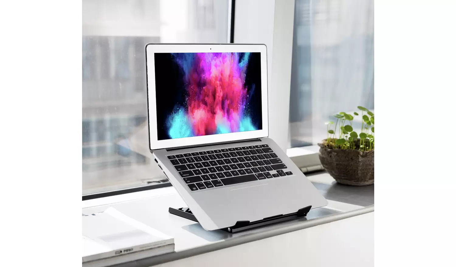 Proper AV Foldable Laptop Stand and Tablet Riser