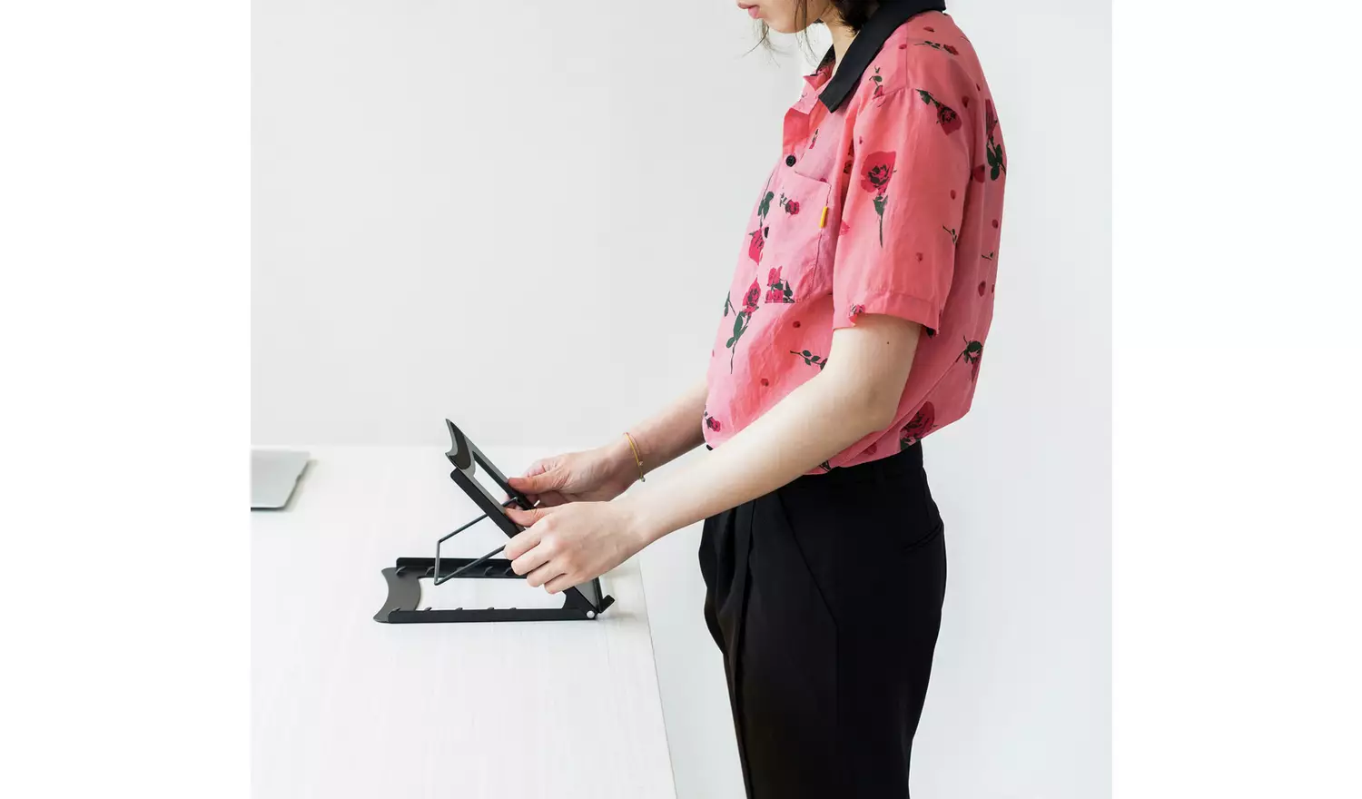 Proper AV Foldable Laptop Stand and Tablet Riser