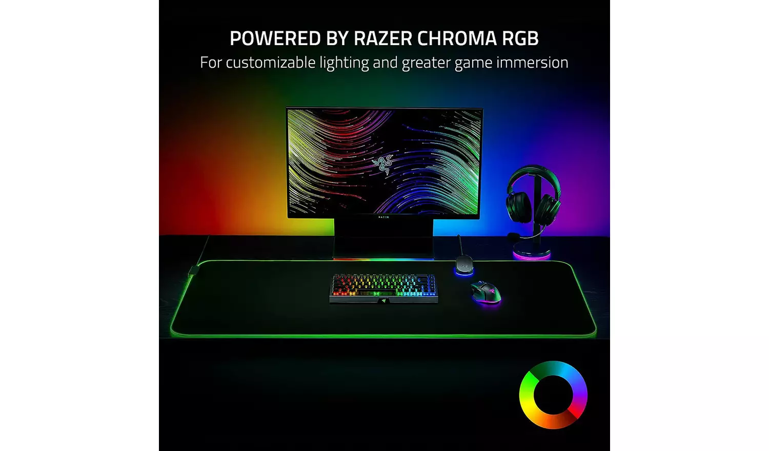 Razer Goliathus Chroma 3XL Mouse Mat - Black