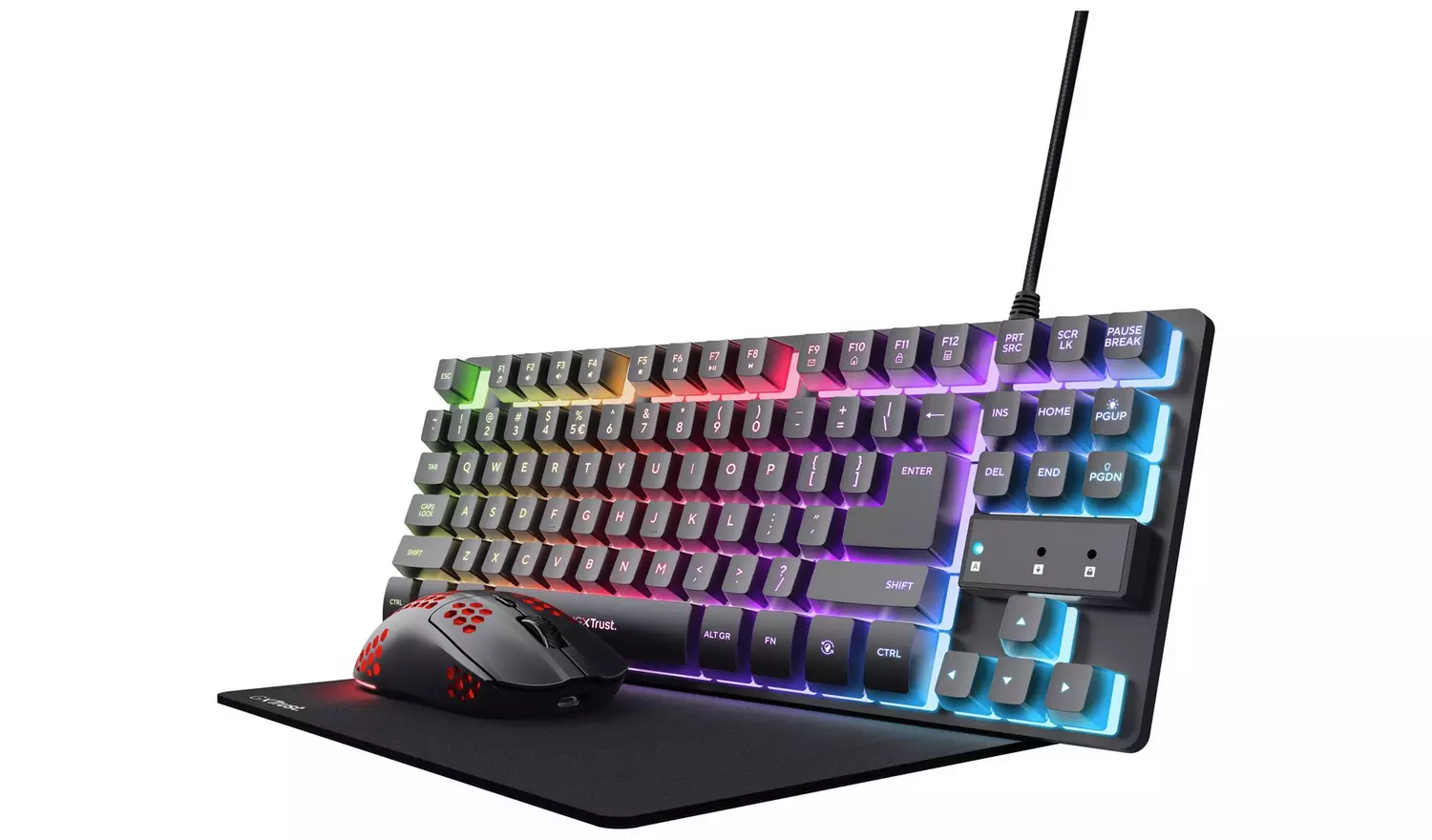 Trust GXT796Keyboard and Wireless Mouse with Mousepad