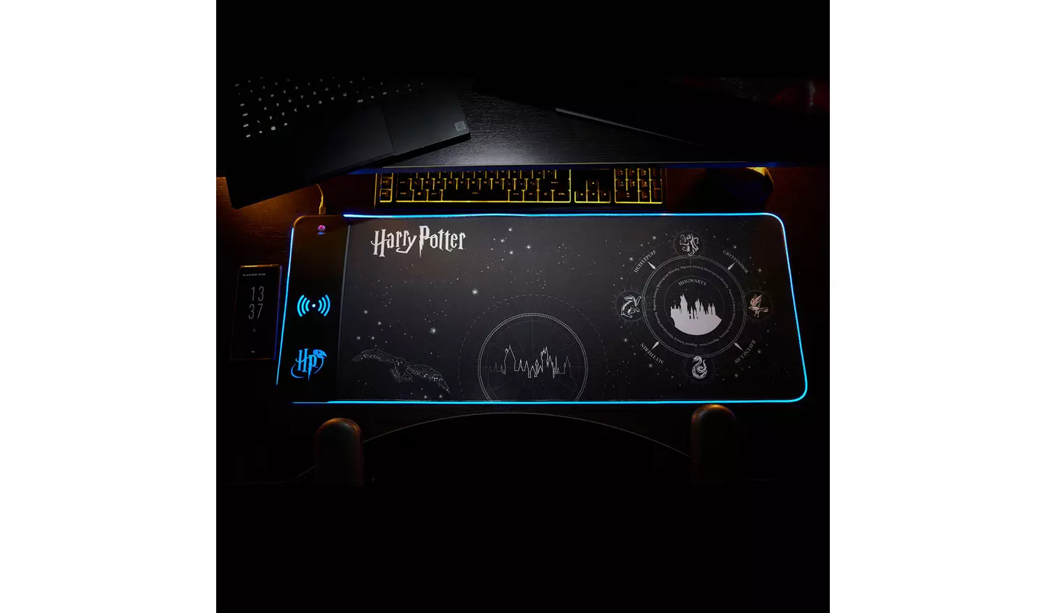 Harry Potter Wireless Charging RGB Gaming Mat