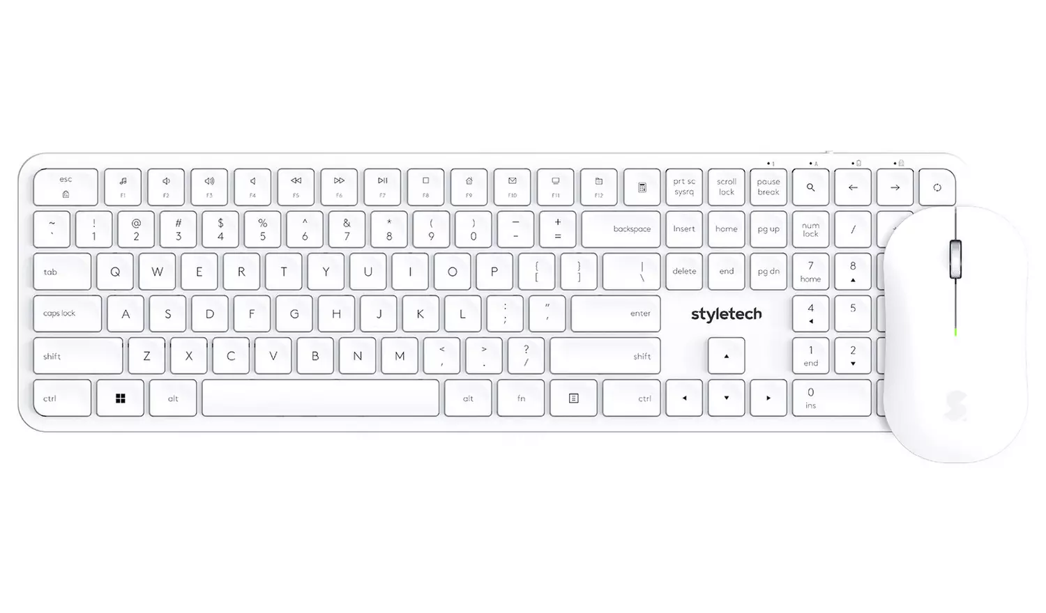 Styletech MK750 Wireless Mouse and Keyboard