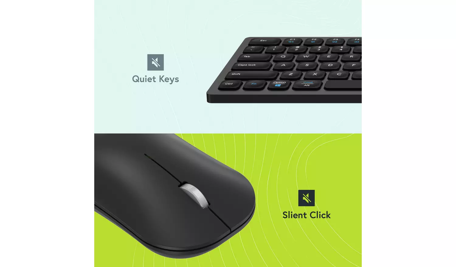 Styletech MK650 Wireless Mouse and Keyboard